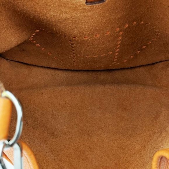 Hermes Evelyne Iii Gm Large Clemence Orange Leather Cross Body Bag - Picture 3 of 12